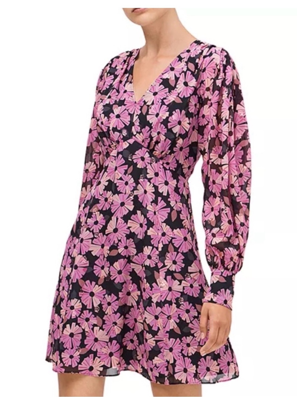 Kate Spade Wallflower Smocked Summer Dress